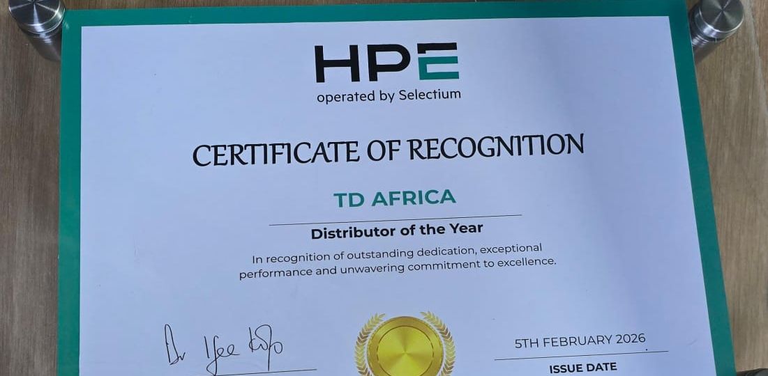 TD Africa wins HPE awards